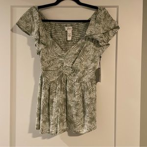 Japna tropical blouse